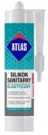 Atlas Silikon Sanitarny Elastyczny 000 Bezbarwny 280 ml
