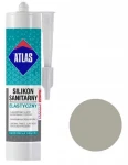 Atlas Silikon Sanitarny Elastyczny 035 Szary 280 ml