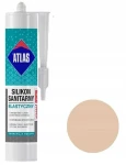 Atlas Silikon Sanitarny Elastyczny 205 Kremowy 280 ml