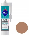 Atlas Silikon Sanitarny Elastyczny 120 Toffi 280 ml