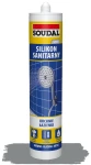 Soudal Silikon Sanitarny Szary 280 ml