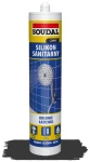 Soudal Silikon Sanitarny Czarny 280 ml