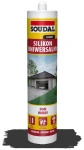 Soudal Silikon Uniwersalny Czarny 280 ml