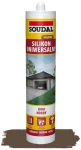Soudal Silikon Uniwersalny Brązowy 280 ml