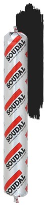 Soudal Silirub Epdm Silikon Neutralny Czarny 600 ml