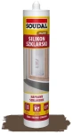 Soudal Silikon Szklarski Brązowy 280 ml