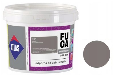 ATLAS FUGA EPOKSYDOWA 136 SREBRNY 5kg
