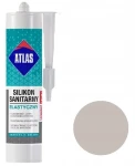 Atlas Silikon Sanitarny Elastyczny 034 Jasnoszary 280 ml