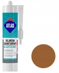 Atlas Silikon Sanitarny Elastyczny 210 Kakao 280 ml