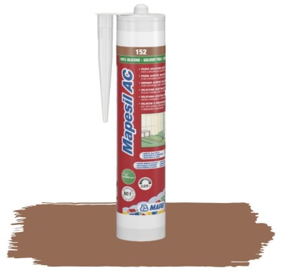 Mapei Silikon Sanitarny Mapesil AC 152 Lukrecja 310 ml