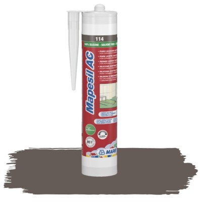 Mapei Silikon Sanitarny Mapesil AC 114 Antracyt 310 ml