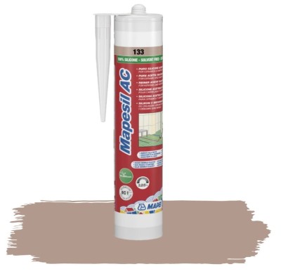 Mapei Silikon Sanitarny Mapesil AC 133 Piasek 310 ml