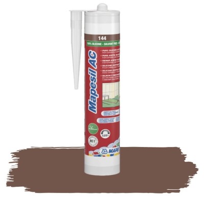 Mapei Silikon Sanitarny Mapesil AC 144 Czekolada 310 ml