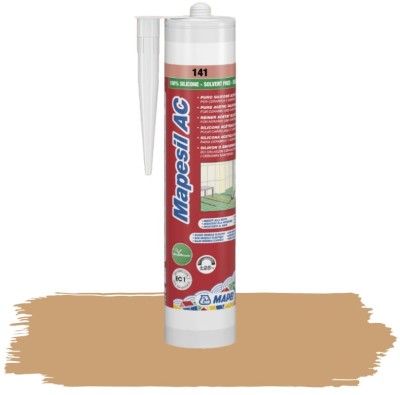 Mapei Silikon Sanitarny Mapesil AC 141 Karmel 310 ml