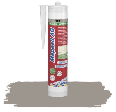 Mapei Silikon Sanitarny Mapesil AC 112 Tytan 310 ml