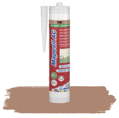 Mapei Silikon Sanitarny Mapesil AC 135 Złoty Pył 310 ml