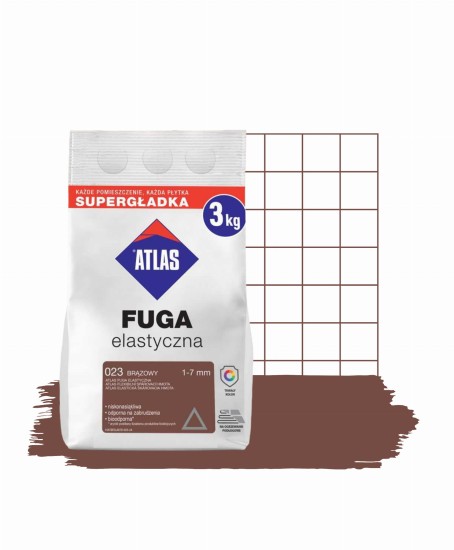 Atlas Fuga Elastyczna 1-7 mm 023 Brązowy 3 kg