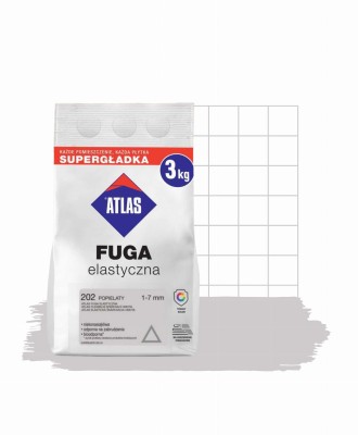 Atlas Fuga Elastyczna 1-7 mm 202 Popielaty 3 kg