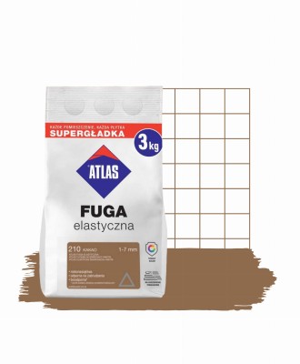 Atlas Fuga Elastyczna 1-7 mm 210 Kakao 3 kg