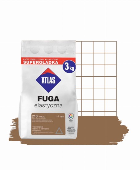 Atlas Fuga Elastyczna 1-7 mm 210 Kakao 3 kg