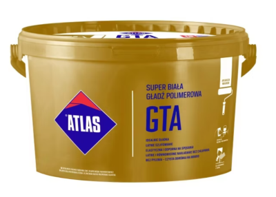 Atlas GTA Gładź Polimerowa Super Biała 5 kg