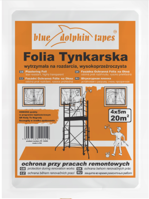 BLUE DOLPHIN FOLIA TYNKARSKA 4x5m