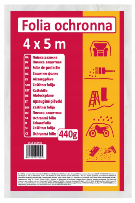 KAEM HARDY folia malarska 4x5m gruba