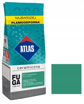 Atlas Fuga Ceramiczna 1-20 mm 217 Szmaragdowy 2 kg