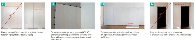 instrukcja krok po kroku ATLAS M-system 3G, łączniki talerzykowe przeznaczone do mocowania wewnątrz pomieszczeń