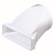 Vents 970 Łącznik przekrojów zmiennych w płaszczyźnie bocznej 220 x 90 mm na kanał fi 150 mm