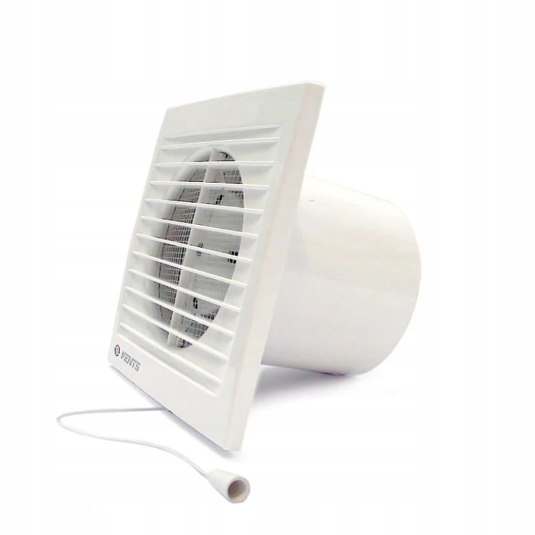 Vents 100 SV Wentylator osiowy łazienkowy z wyłącznikiem sznurkowym 95 m³/h