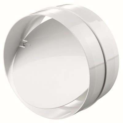 Vents 494 Łącznik kanałów okrągłych z zaworem 100 mm