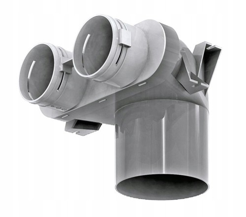 Vents Flexivent Skrzynka Rozprężna rekuperacja 2 x 75 / 125 mm