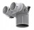 Vents Flexivent Skrzynka Rozprężna rekuperacja 2 x 75 / 125 mm