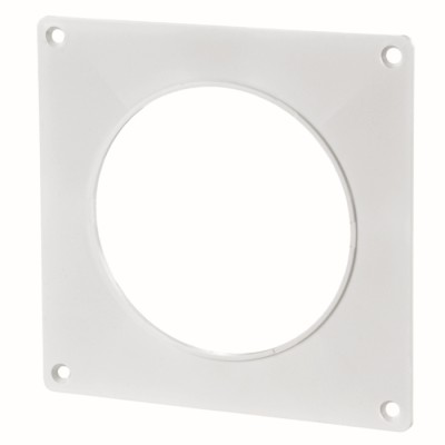 Vents 114-6 Kołnierz przyścienny do kanału okrągłego fi 150 mm Biały