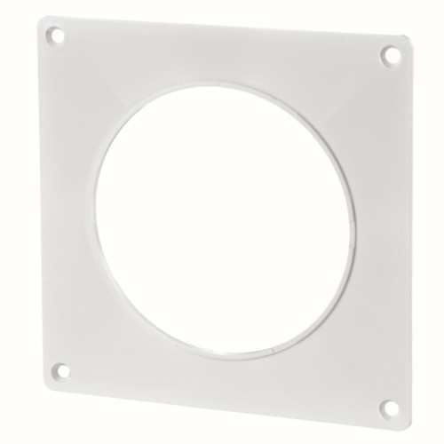 Vents 114-6 Kołnierz przyścienny do kanału okrągłego fi 150 mm Biały