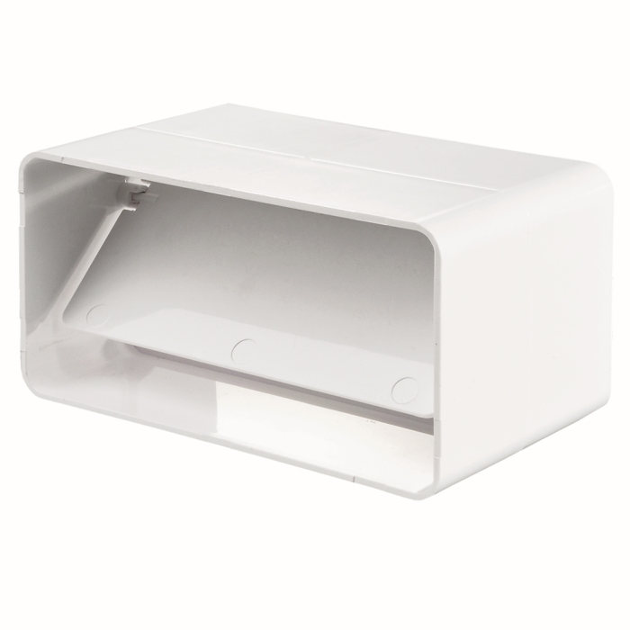 Vents 027 Łącznik kanałów płaskich z zaworem zwrotnym 110 x 55 mm