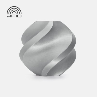 Bambu Lab Filament PLA Basic - Refill 1kg Silver Srebrny (10102)