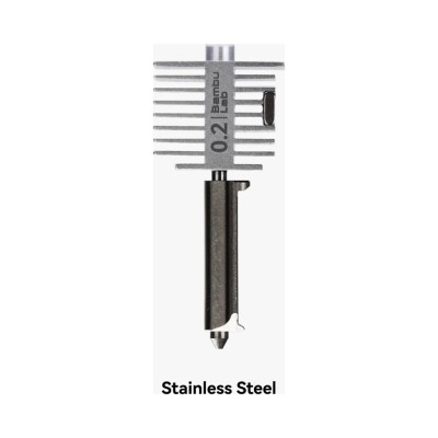 Bambu Lab Hotend ze stali nierdzewnej 0,2 mm do drukarki 3D A1/mini FAH018