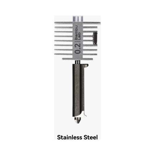 Bambu Lab Hotend ze stali nierdzewnej 0,2 mm do drukarki 3D A1/mini FAH018