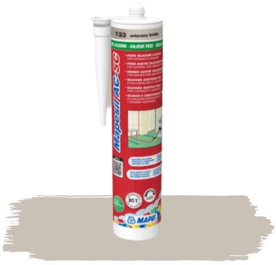 Mapei Silikon Sanitarny Mapesil AC 123 Antyczny Biały 310 ml