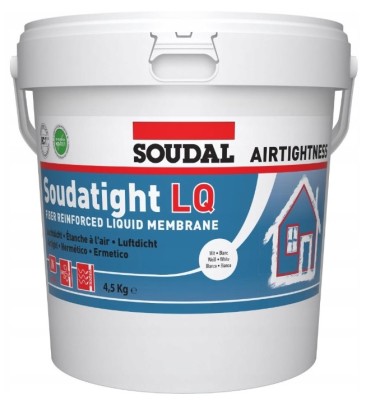 Soudal Soudatight LQ płynna membrana biała 4,5 kg
