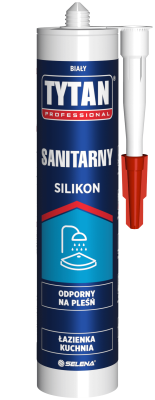 Tytan Silikon Sanitarny Biały 280 ml 