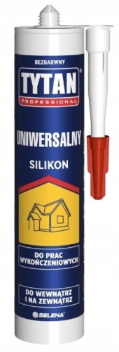 Tytan Silikon Uniwersalny Bezbarwny 280 ml