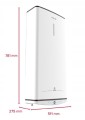 Ariston Velis Pro 50 L Płaski Bojler Podgrzewacz wody Nowszy Velis 50
