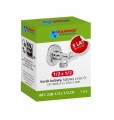 Diamond Zawór 1/2 Kulowy Kątowy Chrom do baterii pralki zmywarki DN15