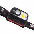 PRO Latarka czołowa LED z akumulatorem 450 lm + Czujnik Ruchu 1800 mA LD-105