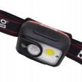 PRO Latarka czołowa LED z akumulatorem 450 lm + Czujnik Ruchu 1800 mA LD-105