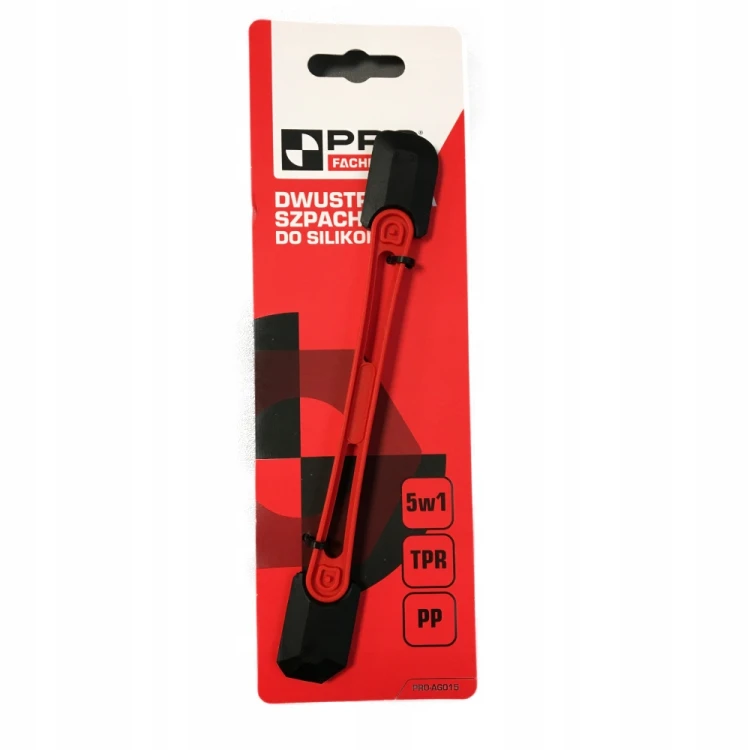 PRO Szpachelka do silikonu dwustronna 5 w 1