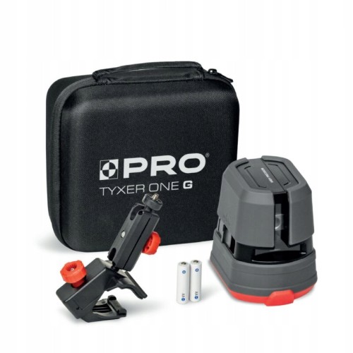 PRO TYXER One G Zielony Laser Krzyżowy Samopoziomujący 360°